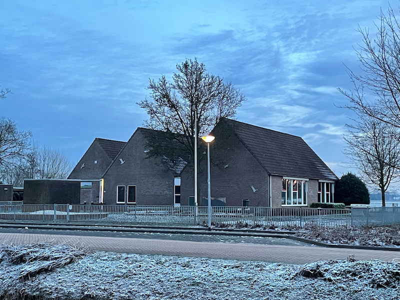 Dorpshuis Jonkersvaart in december 2021